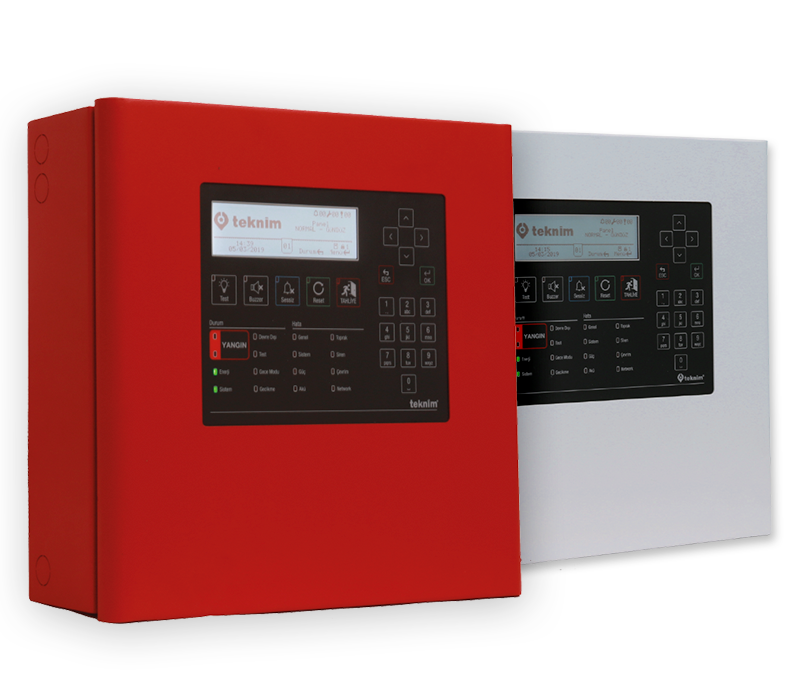 TEKNİM TFP-1211 1 Loop Akıllı Adresli Yangın Alarm Paneli