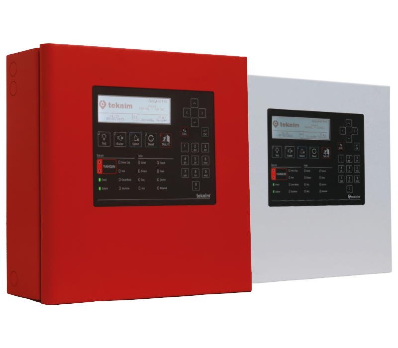 TEKNİM TFP-1214 4 Loop Akıllı Adresli Yangın Alarm Paneli